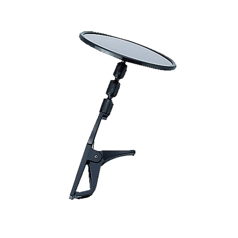 共栄プラスチック 防犯ガレージミラー 鏡面120R クリップタイプ ブラック SM-120RC-BL 1個(ご注文単位1個)【直送品】