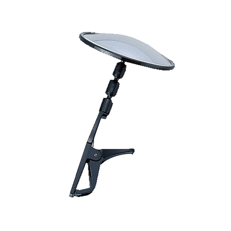 共栄プラスチック 防犯ガレージミラー 鏡面300R クリップタイプ ブラック SM-300RC-BL 1個(ご注文単位1個)【直送品】