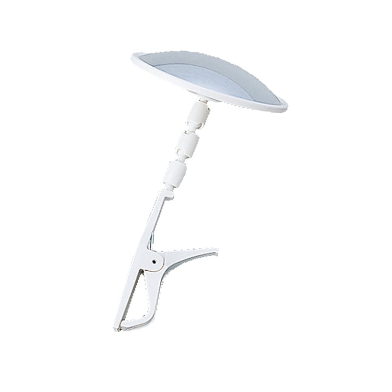 共栄プラスチック 防犯ガレージミラー 鏡面300R クリップタイプ アイボリー SM-300RC-IV 1個(ご注文単位1個)【直送品】