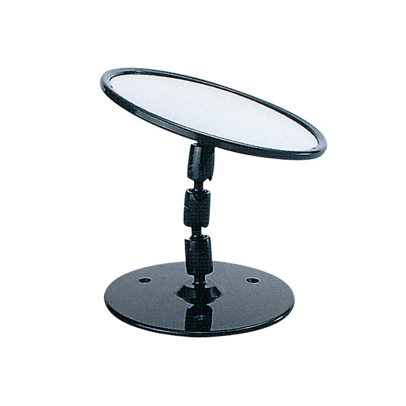 共栄プラスチック セーフティ 防犯ガレージミラー スタンドタイプ ブラック SM-120RS-BL 1個(ご注文単位1個)【直送品】