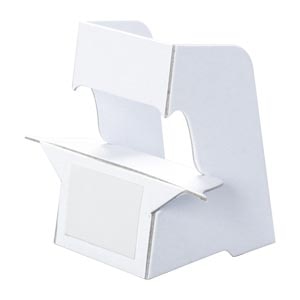 ジャパンアート ディスプレイ用　紙スタンド 名刺サイズ対応　10枚パック KSM-13 1パック（ご注文単位1パック）【直送品】