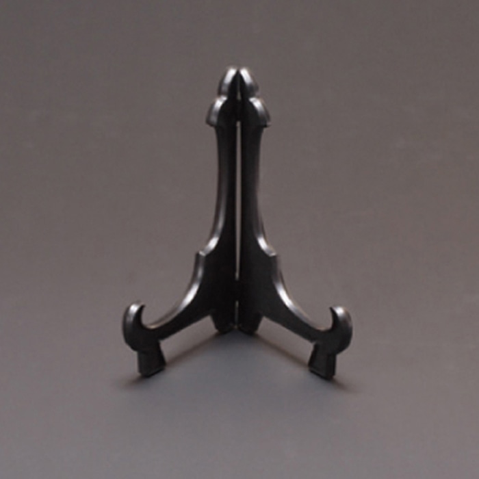 ジャパンアート プレートスタンド 6号　ブラック PST-02 1個（ご注文単位1個）【直送品】