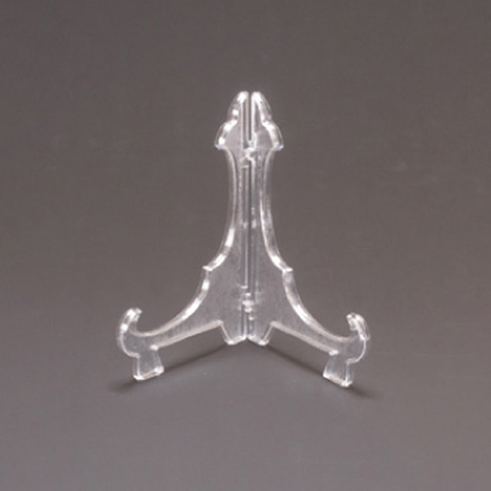 ジャパンアート プレートスタンド 6号　クリア PST-05 1個（ご注文単位1個）【直送品】