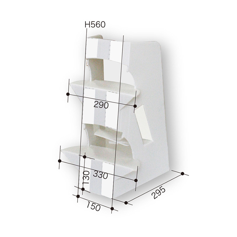 ジャパンアート 大型プラ段スタンド  PKS-5 1枚（ご注文単位1枚）【直送品】