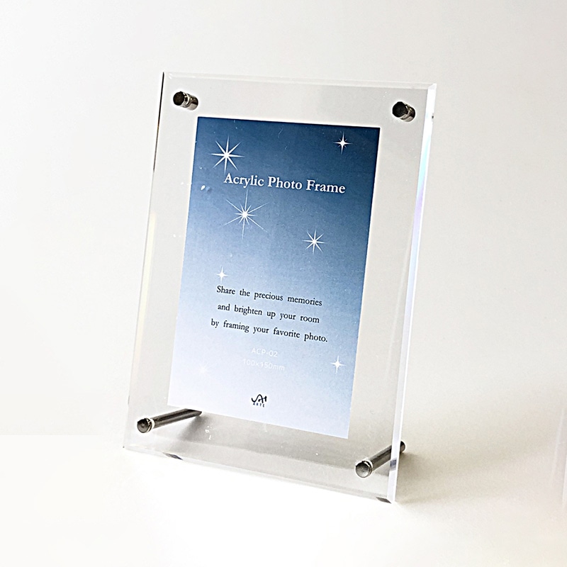 ジャパンアート アクリルフォトフレーム ハガキサイズ ACP-02 1個（ご注文単位1個）【直送品】