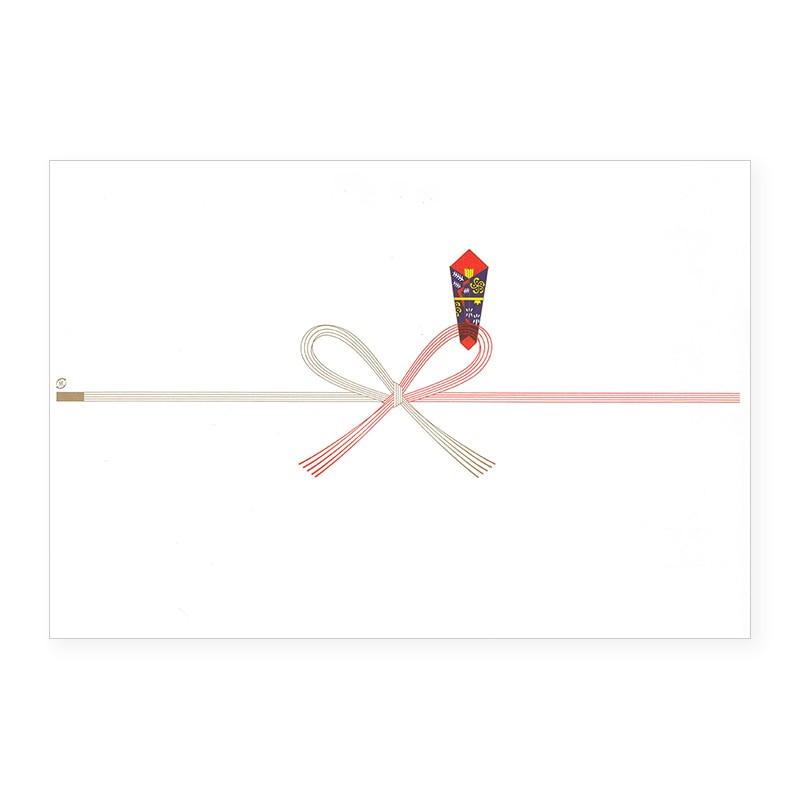 日の出紙工 のし紙 祝 真締花結び 美濃判 100枚/袋