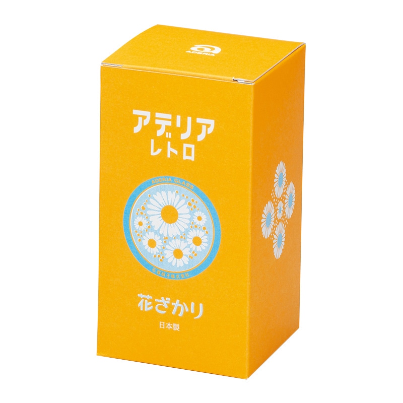 アデリア アデリアレトロ 台付きグラス 320 花ざかり 1860 1個（ご注文単位30個）【直送品】