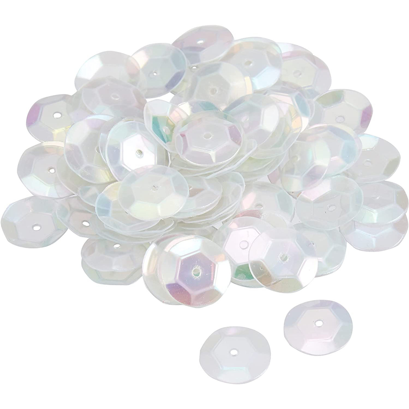 TOHO スパングル 亀甲 約8mm オーロラ 約100枚入り No.600 1枚(ご注文単位1枚)【直送品】