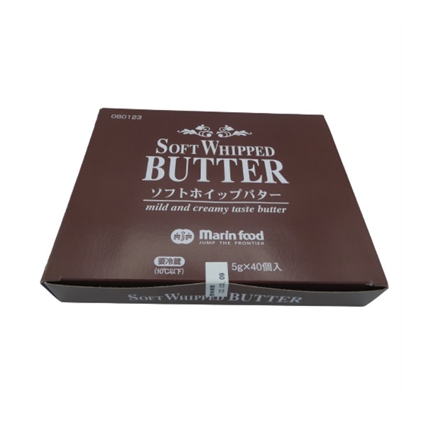 マリンフード ソフトホイップバター 5g×40 冷蔵 1パック※軽(ご注文単位1パック)※注文上限数12まで【直送品】