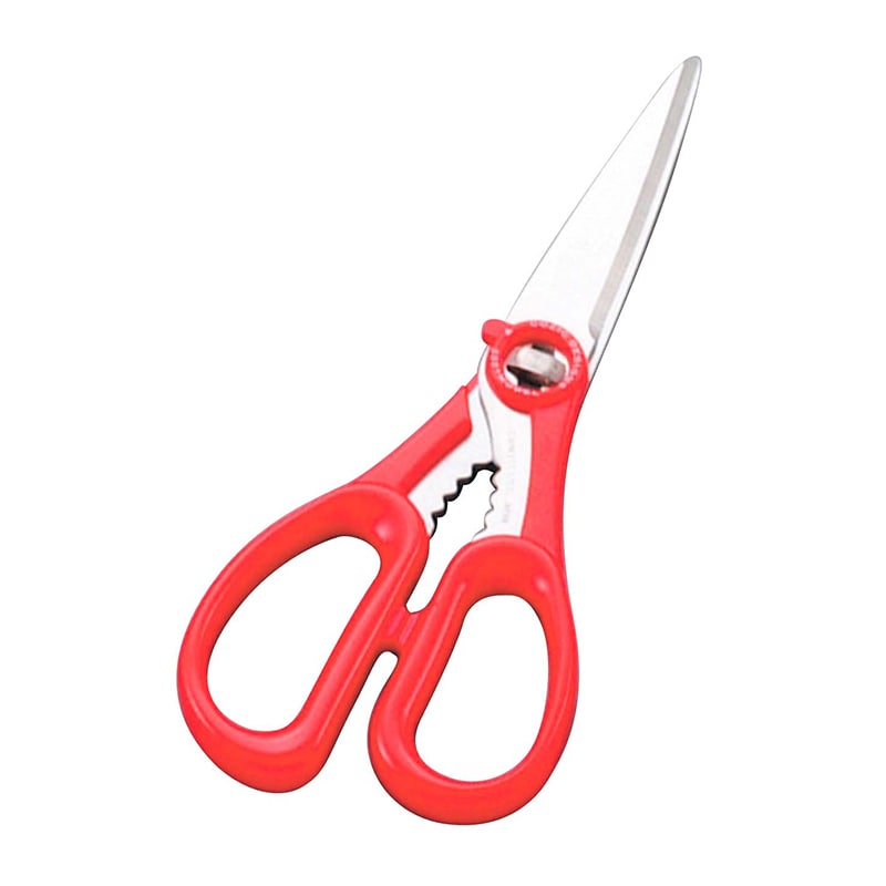 丸章工業 シルキー キッチンバサミ NT-200 レッド 1個(ご注文単位1個)【直送品】