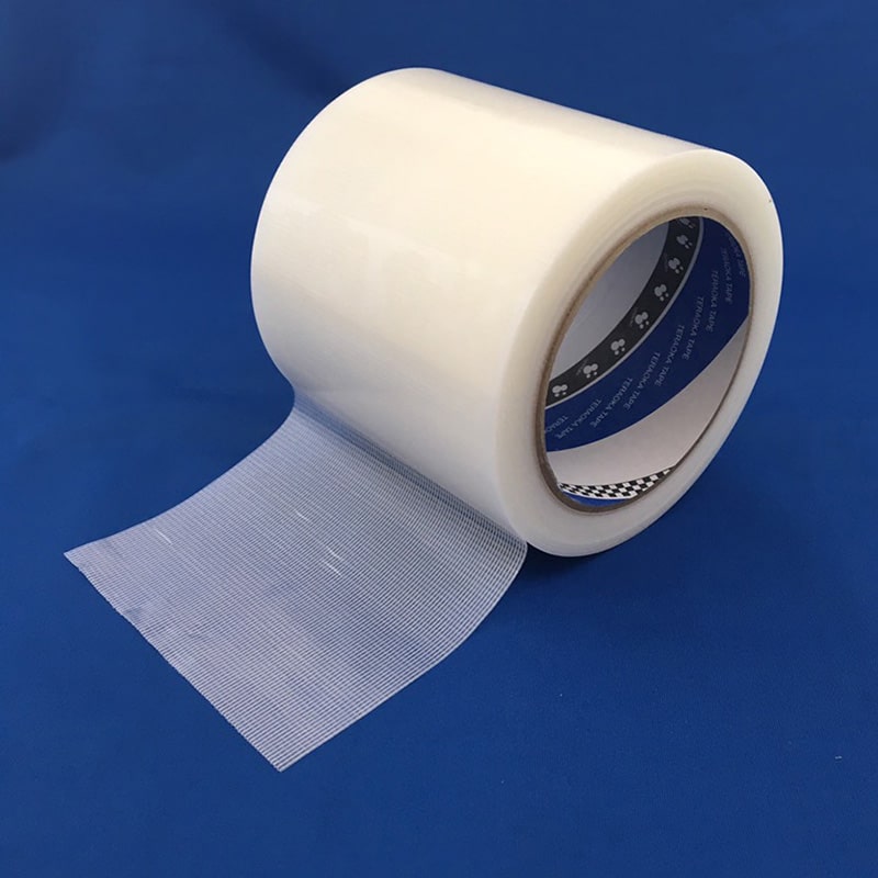 寺岡製作所 養生テープ Pカットテープ 100×25 透明 No.4140 1巻（ご注文単位18巻）【直送品】