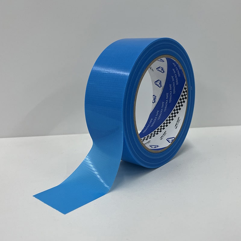 寺岡製作所 養生テープ Pカットテープ 38×25 青 No.4140 1巻（ご注文単位48巻）【直送品】