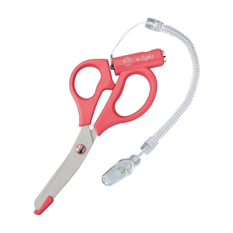 LED付ナースライトはさみ LED165P ピンク 1個(ご注文単位1個)【直送品】