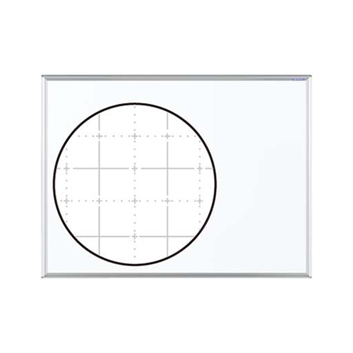 馬印 マジ　ホーロー製ホワイトボード　壁掛 スタンダード　暗線入 MH34X 1枚（ご注文単位1枚）【直送品】