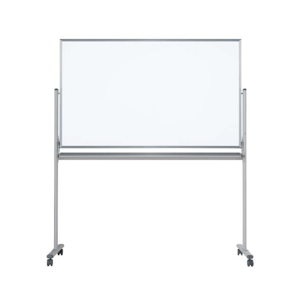 馬印 マジ　ホーロー製ホワイトボード　両面脚付 スタンダード　無地／無地 MH35TDN 1台（ご注文単位1台）【直送品】