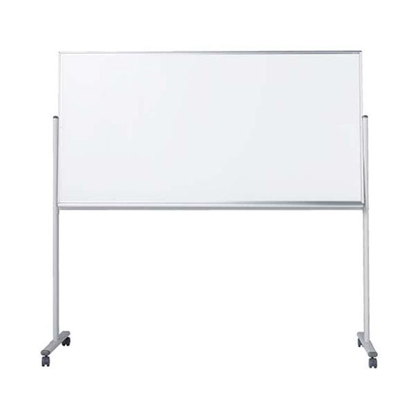 馬印 マジ　ホーロー製ホワイトボード　片面脚付 スタンダード　無地 MH36TN 1台（ご注文単位1台）【直送品】