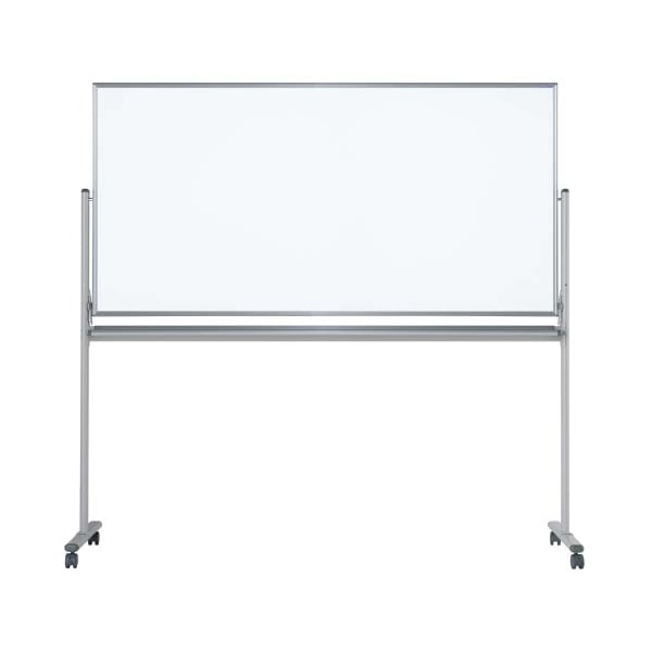 馬印 マジ スチール製ホワイトボード 両面脚付 スタンダード 無地/無地 MV36TDN 1台(ご注文単位1台)【直送品】