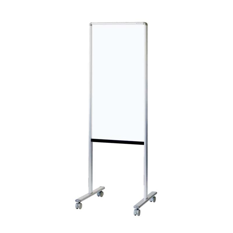 馬印 UD案内板　両面ホーローホワイトボード キャスター付 Y8HH450C 1台（ご注文単位1台）【直送品】