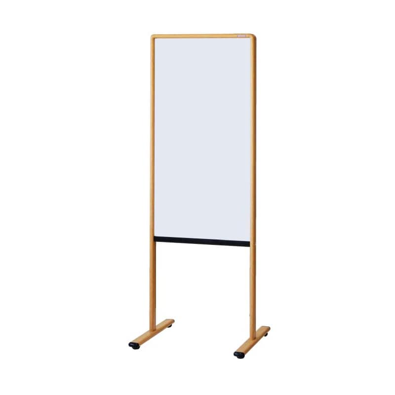 馬印 木目調枠案内板　両面スチールホワイトボード  Y8VV450M 1台（ご注文単位1台）【直送品】