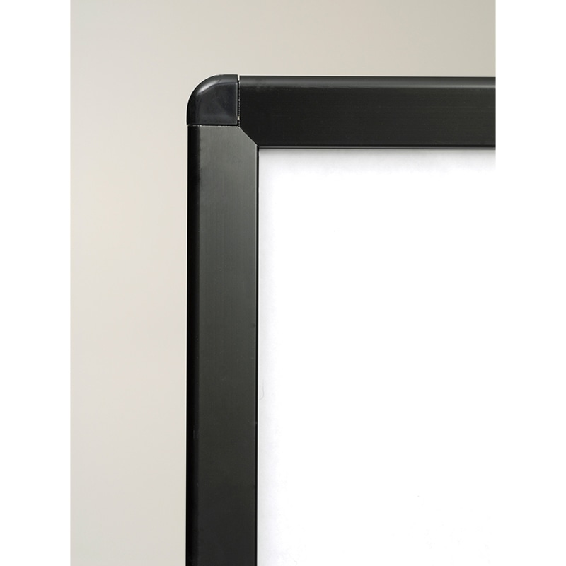 馬印 ポスターパネル 楽ラクパネル ラクパー A2 ブラック QM-A2K 1枚(ご注文単位1枚)【直送品】