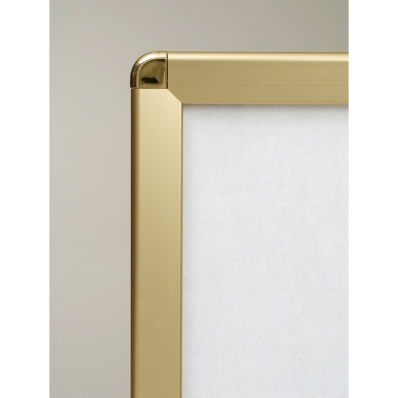 馬印 ポスターパネル 楽ラクパネル ラクパー B2 ゴールド QM-B2G 1枚(ご注文単位1枚)【直送品】