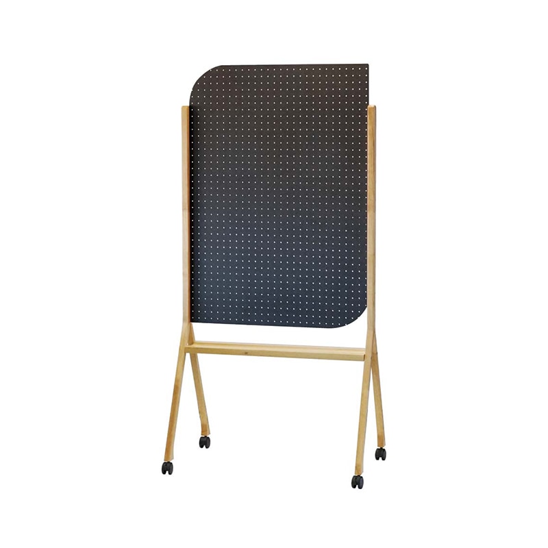 馬印 ペグヴィ　カラーMDF　有孔ボード ブラック PVWM34K 1台（ご注文単位1台）【直送品】