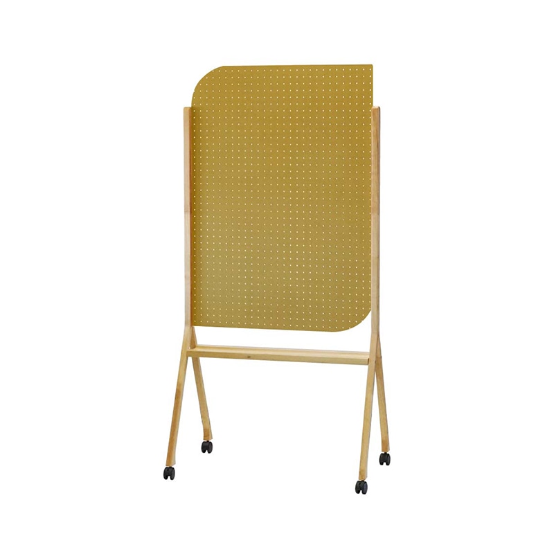 馬印 ペグヴィ　カラーMDF　有孔ボード イエロー PVWM34Y 1台（ご注文単位1台）【直送品】