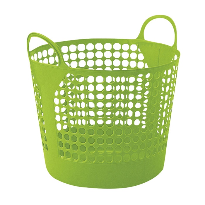 バスケット　ナイスラック　I-005　グリーン   1個（ご注文単位1個）【直送品】