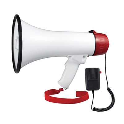 ヤザワコーポレーション ハンドメガホン 10W Y01HM10WH 1個（ご注文単位1個）【直送品】