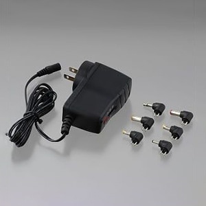 ヤザワコーポレーション AC/DCアダプター 海外・国内マルチ 1000mA ACM1000 1個（ご注文単位1個）【直送品】