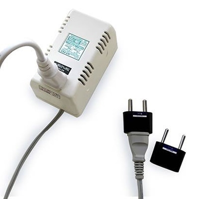 ヤザワコーポレーション トラベル 海外旅行用変圧器 130V240V210W75W コード付 HTDC130240V21075W 1個（ご注文単位1個）【直送品】