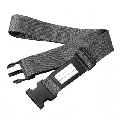 ヤザワコーポレーション トラベル スーツケースベルトグレー TVR56GY 1個(ご注文単位1個)【直送品】