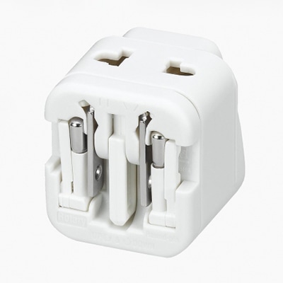 ヤザワコーポレーション トラベル 海外用電源プラグ マルチタイプ HPM5SWH 1個(ご注文単位1個)【直送品】