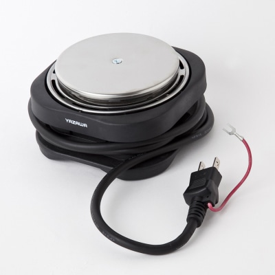 ヤザワコーポレーション トラベル クッカー TVR70BK 1個(ご注文単位1個)【直送品】