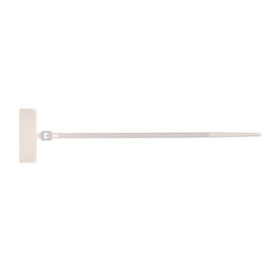 ヤザワコーポレーション 配線用品 マーカー束ねるバンド 110mm 白 20本入 FTM110W20 1パック（ご注文単位1パック）【直送品】