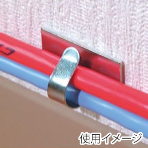 ヤザワコーポレーション 配線用品 ケーブルホルダー シルバー 10個入 FCB6 1パック(ご注文単位1パック)【直送品】