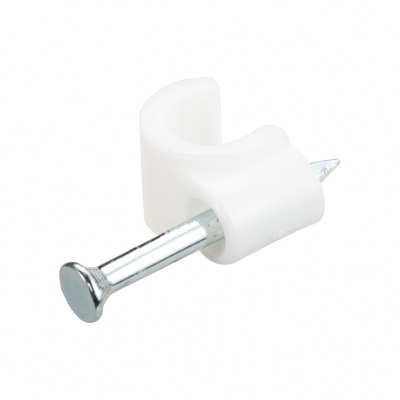 ヤザワコーポレーション 配線用品 固定クギ付ケーブルステップル FST6 1パック(ご注文単位1パック)【直送品】