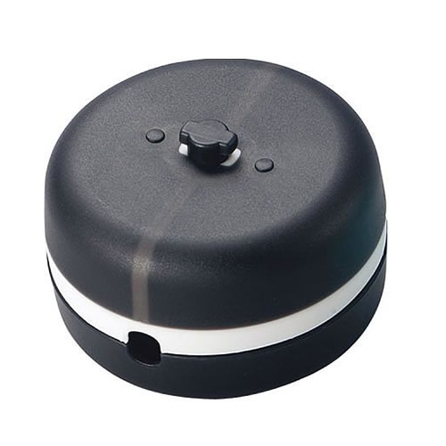 ヤザワコーポレーション くるくるコード巻き 大 クリアブラック KCM6CK 1個（ご注文単位1個）【直送品】