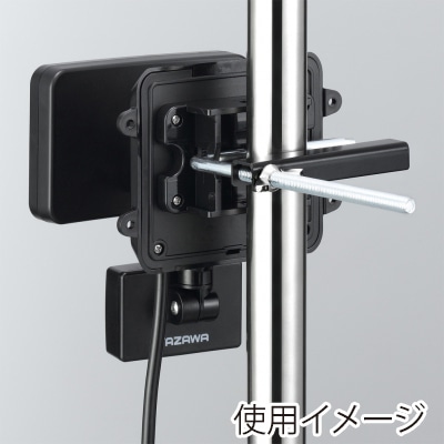 ヤザワコーポレーション LEDセンサーライト ソーラー式 3W 1灯 SLR3LES 1個（ご注文単位1個）【直送品】