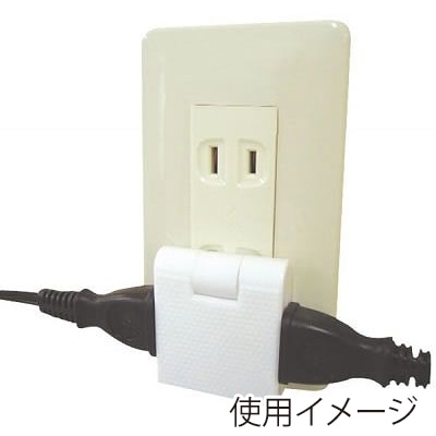 ヤザワコーポレーション 耐トラ付コーナータップミニ 2個口 白 Y02C200WH 1個(ご注文単位1個)【直送品】