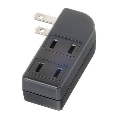 ヤザワコーポレーション 耐トラ付サイドタップ 3個口 黒 Y02S300BK 1個(ご注文単位1個)【直送品】