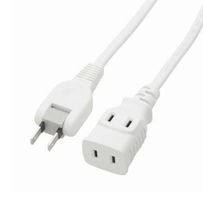 ヤザワコーポレーション 耐トラ付タップ 2個口 3m 白 Y02203WH 1個(ご注文単位1個)【直送品】