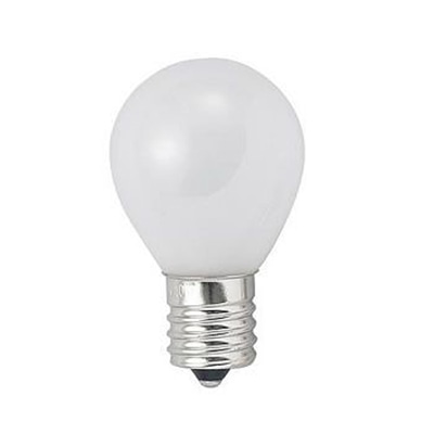 ヤザワコーポレーション 白熱電球 ミニランプ S35 E17 25W形 フロスト S351722F 1個（ご注文単位1個）【直送品】