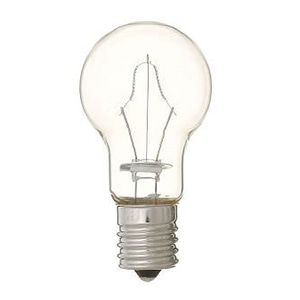 ヤザワコーポレーション 白熱電球 省エネクリプトンランプ P35 E17 40W形 クリア P351736C 1個（ご注文単位1個）【直送品】