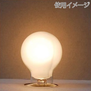 ヤザワコーポレーション 白熱電球 省エネクリプトンランプ P35 E17 40W形 フロスト P351736F 1個（ご注文単位1個）【直送品】