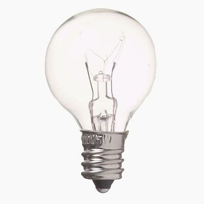 ヤザワコーポレーション 白熱電球 ベビーボール球 G30 E12 5W クリア G301205C 1個（ご注文単位1個）【直送品】