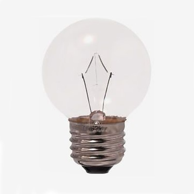 ヤザワコーポレーション 白熱電球 ベビーボール球 G50 E26 10W クリア G502610C 1個（ご注文単位1個）【直送品】