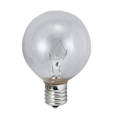 ヤザワコーポレーション 白熱電球 ベビーボール球 G50 E17 40W クリア G501740C 1個（ご注文単位1個）【直送品】