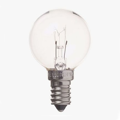 ヤザワコーポレーション 白熱電球 ベビーボール球 G40 E14 10W クリア G401410C 1個(ご注文単位1個)【直送品】