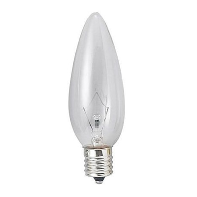 ヤザワコーポレーション 白熱電球 シャンデリア球 C32 E12 10W クリア C321210C 1個（ご注文単位1個）【直送品】